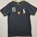 POLO RALPH LAUREN Big Pony Custom Fit RUSSIA 18 2010 World Cup Shirt Mens Medium
