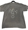 Lord of the Rings Nazgul Ringwraith Graphic T Shirt Gray 2XL Fantasy Tee