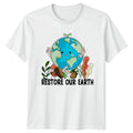 Cute Restore Our Earth T-Shirt Nature Earth Day Gift For Him And Her