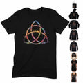 Psychedelic Celtic Knot Abstract T Shirt - Trippy Boho Hippie Pagan Wiccan