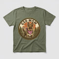 German Shepherd Mom T-Shirt GSD Dog Mom Gift Women Graphic Tee Mothers Day Cute