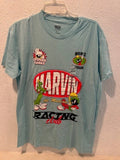 New Marvin The Martian Racing Club T Shirt Men's Med Warner Bros Looney Tunes