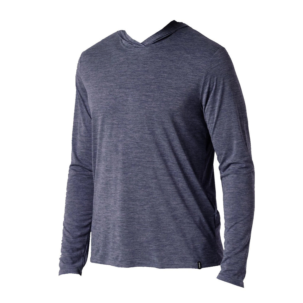 Patagonia Mens - Capilene Cool Daily Hoody L/S T-shirt - Smolder Blue X-Dye