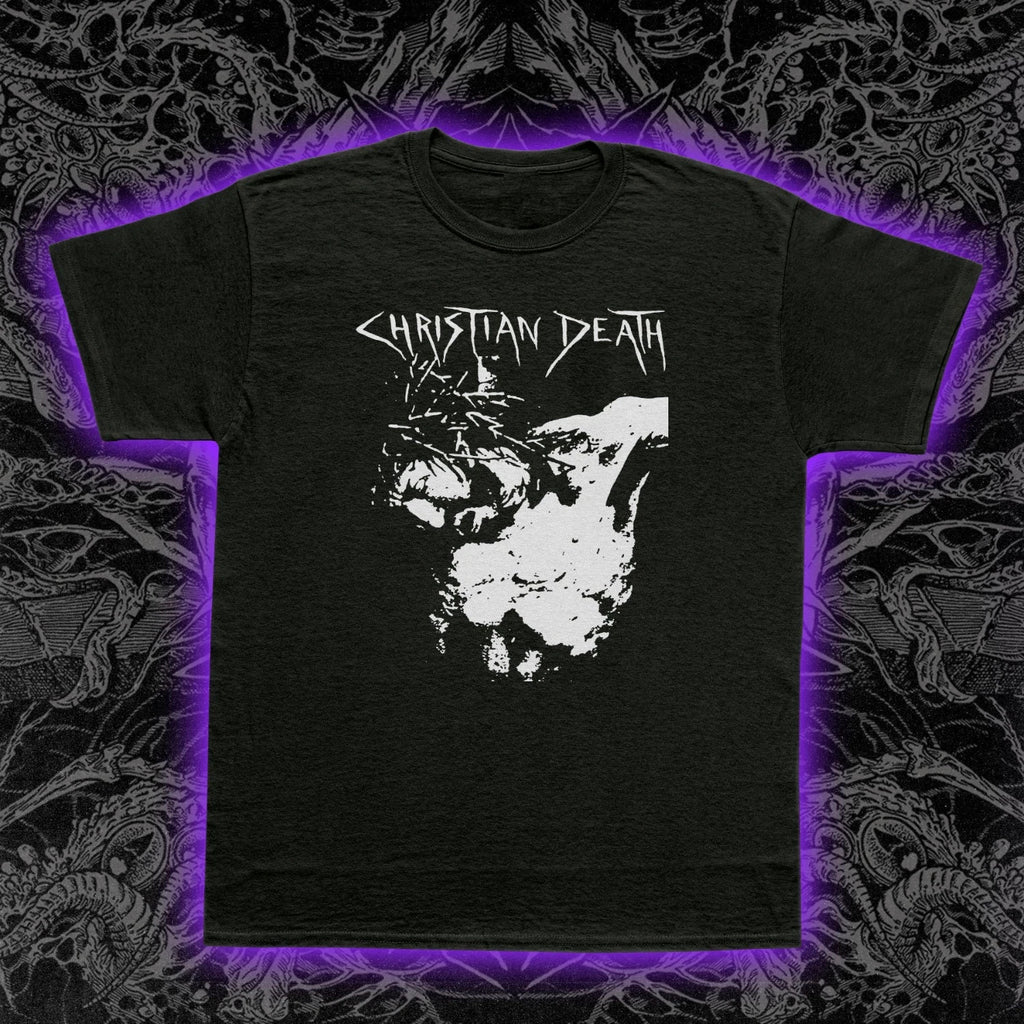 Christian Death T-Shirt Deathrock Goth Rock Post-Punk LA Cult Band Tee S-5XL