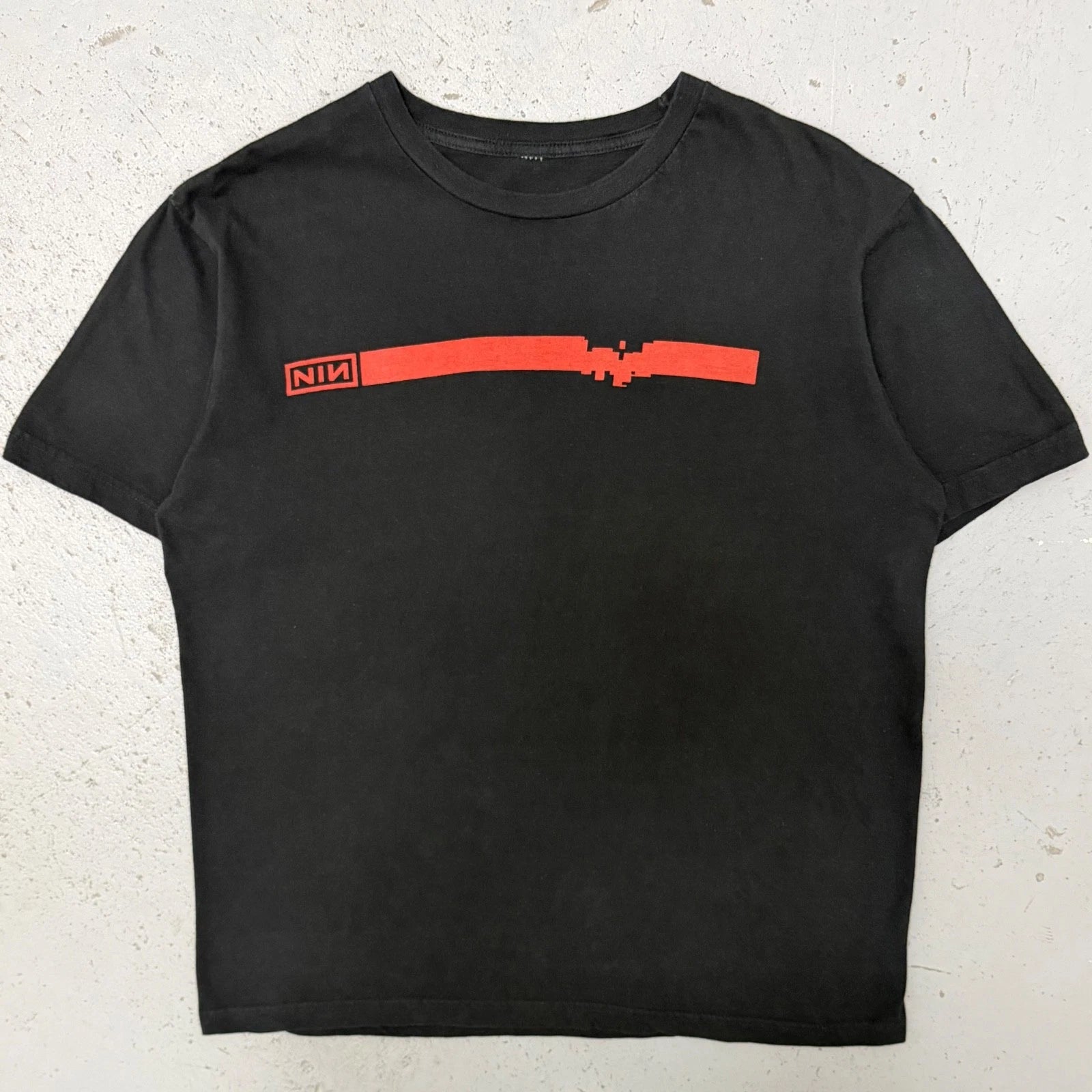 Vintage 2008 Nine Inch Nails Lights In The Sky Tour Rare Band T Shirt Large