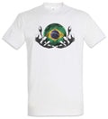 Brazil Football Magic Ball T-Shirt brazilian Soccer Flag World Championship