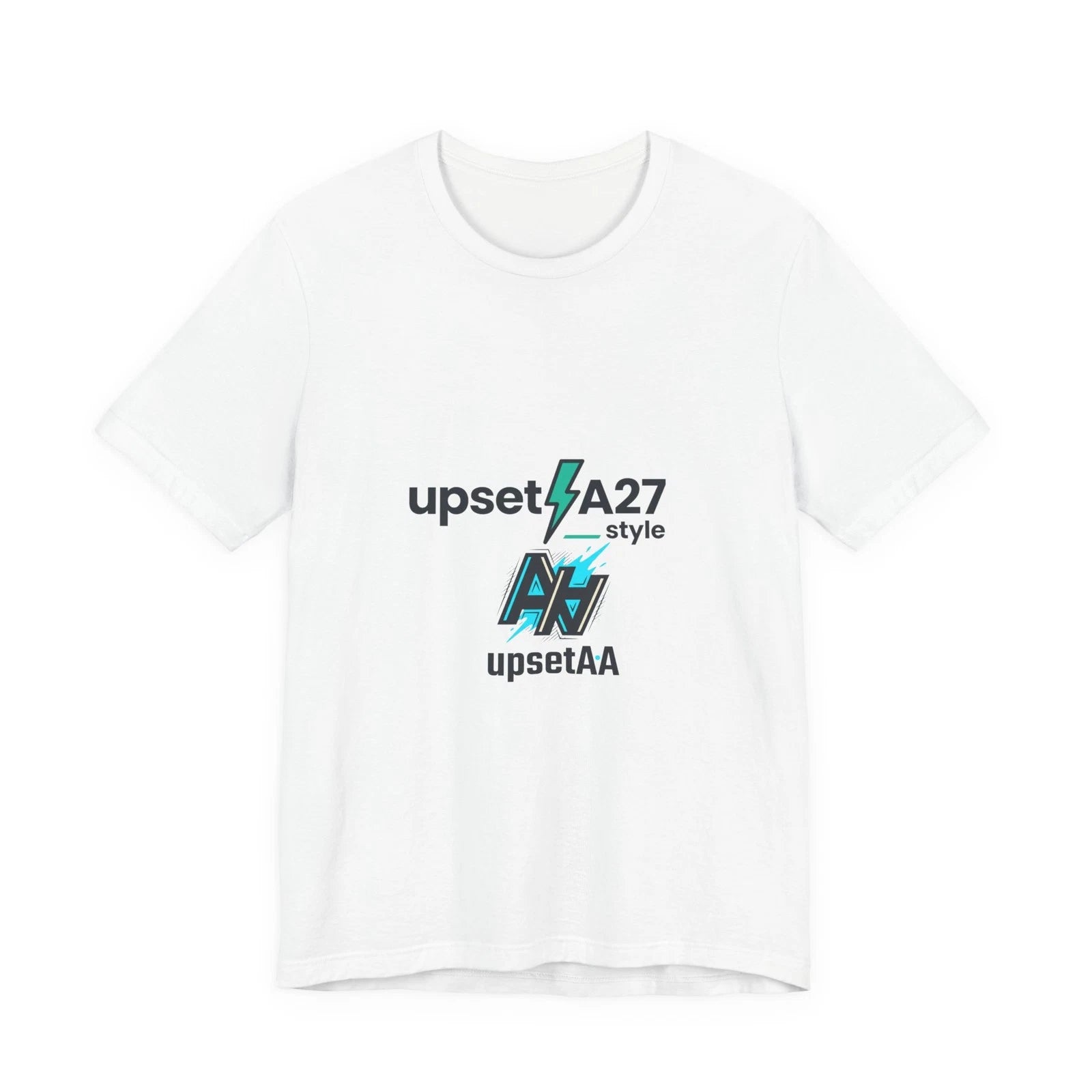 upsetA27 lightning logo T-Shirt | upsetAA graphic tee