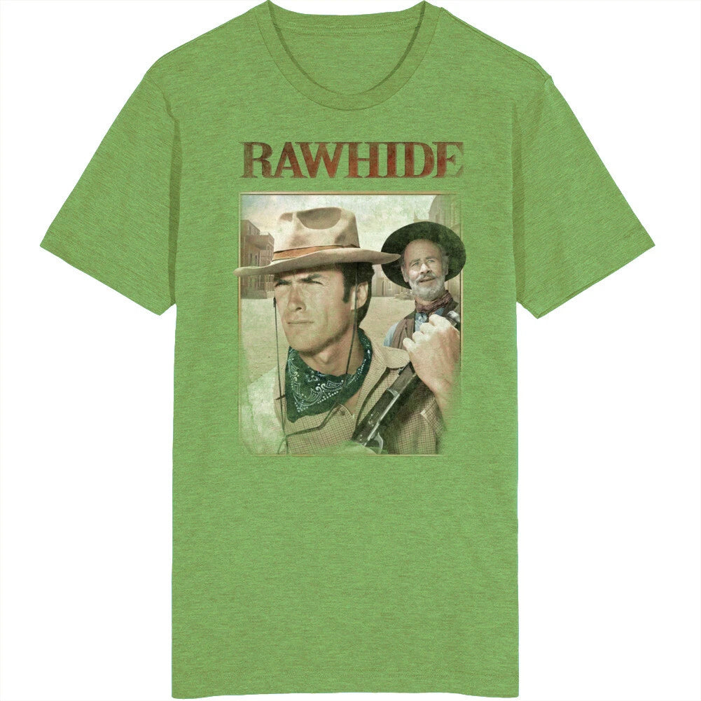 Rawhide Retro 50s Tv Show Poster Vintage Unisex T Shirt