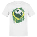 Brazil Grunge Soccer Men's T-shirt