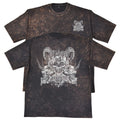 Master Of Hell Mens Rust Heavyweight 240gsm Vintage T-Shirt Goth Gift For Him