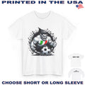 Soccer Team Italian Troll Italy Field Player DigiRods Cartoon T Shirt
