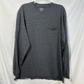 Pendleton Men's XXL Long Sleeve Deschutes Pocket Tee Gray 2XL Farmcore Country