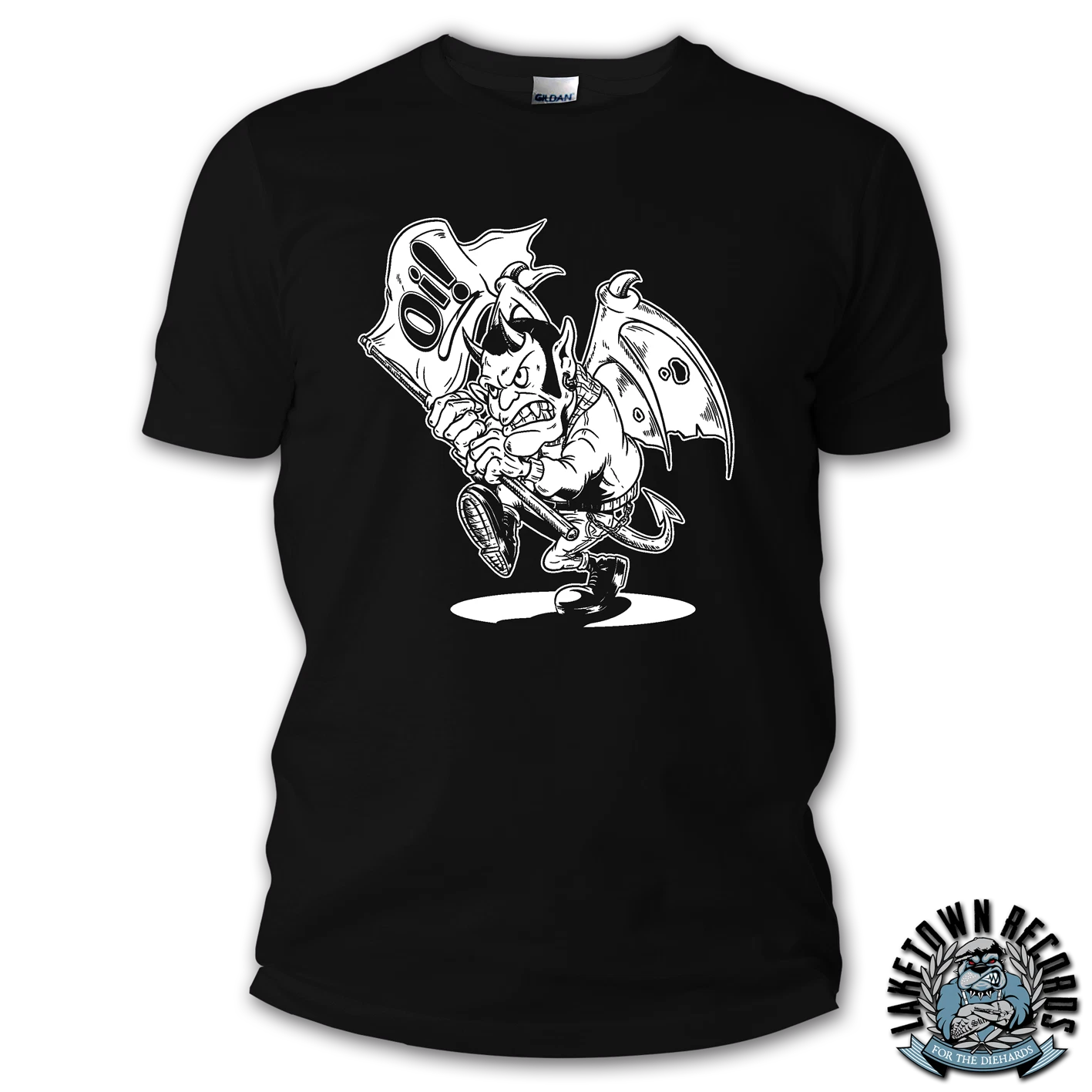 OI! Devil T-Shirt S-3XL Skinhead Oi! Punk Working Class Skins & Punks Punk Shirt
