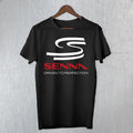 SENNA Ayrton Legend Driver F1 Driven To Perfection ART Tribute T-Shirt