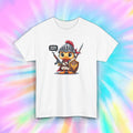 Wanna Fight Duck Knight Warrior Shirt S-5XL Funny Battle Gamer Armor Tee Gift