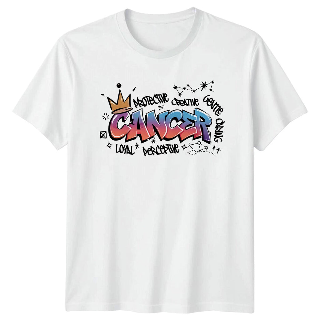 Cancer Zodiac Protective Creative Gentle Caring Astrology Mens Womens T-Shirt