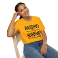 Raising My Husband Is Exhausting T-shirt Funny Sarcastic Married Joke Wife Gifts
