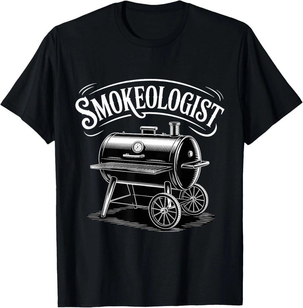 Smokeologist Funny Pitmaster BBQ Smoker Grilling Gift Unisex T-Shirt