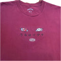 Scarykids Itachi Uchiha Anime Shirt Mens XL Maroon Embroidered Eye Naruto Tee