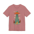 Alien UFO Abduction Cat T-Shirt | Retro Sci‑Fi Cat Tee
