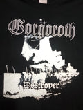 Gorgoroth, Destroyer, rare, Y2K, size L, t-shirt