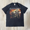 Vintage Iron Maiden 2005 Death On The Road metal band tour 00s y2k t shirt L