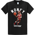 NEW STREETWEAR ON DEMAND TOONS MJ BLACK Tee Shirt SM-3XL AIR MJ 23 MADE IN USA