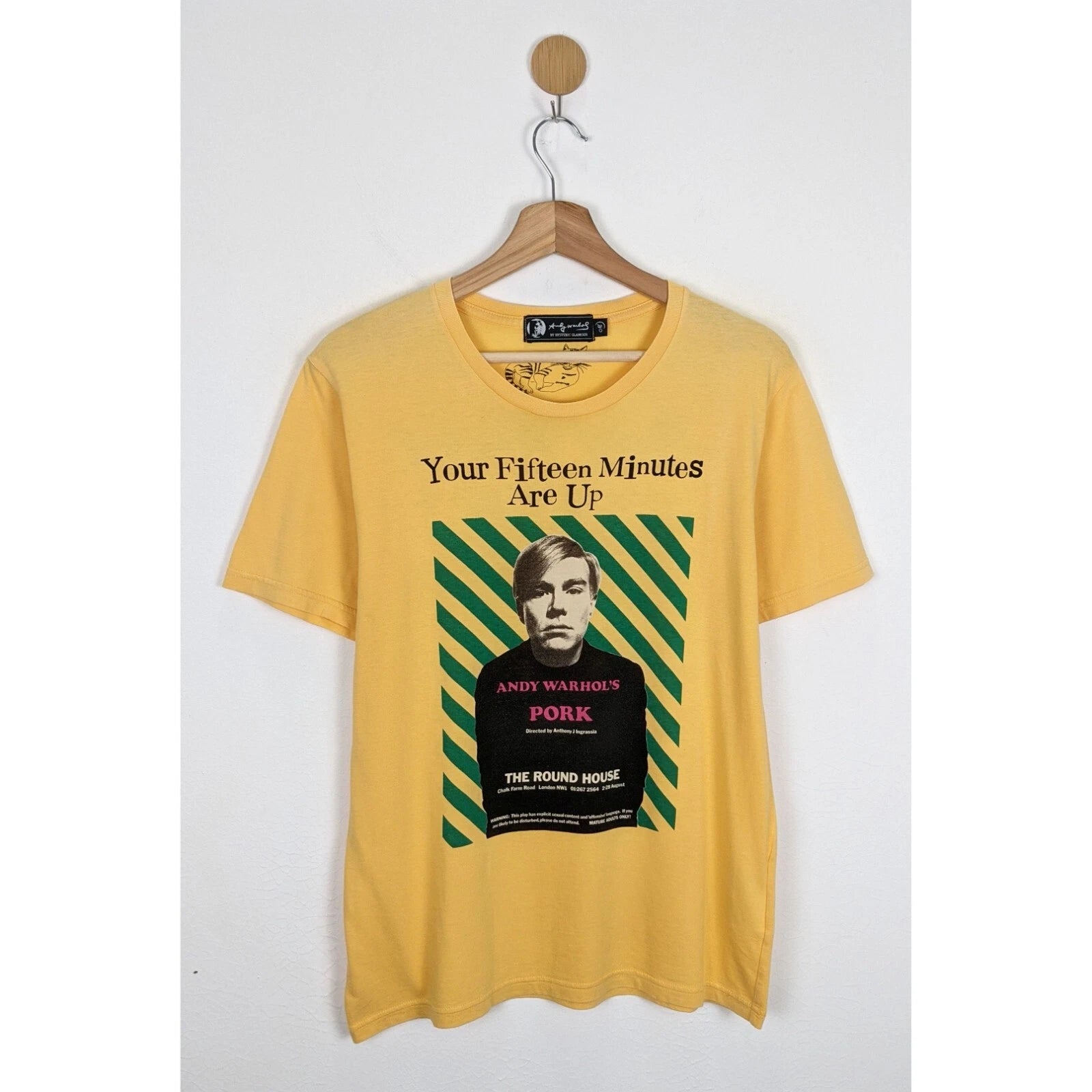 Hysteric Glamour Andy Warhol Pork pop art shirt