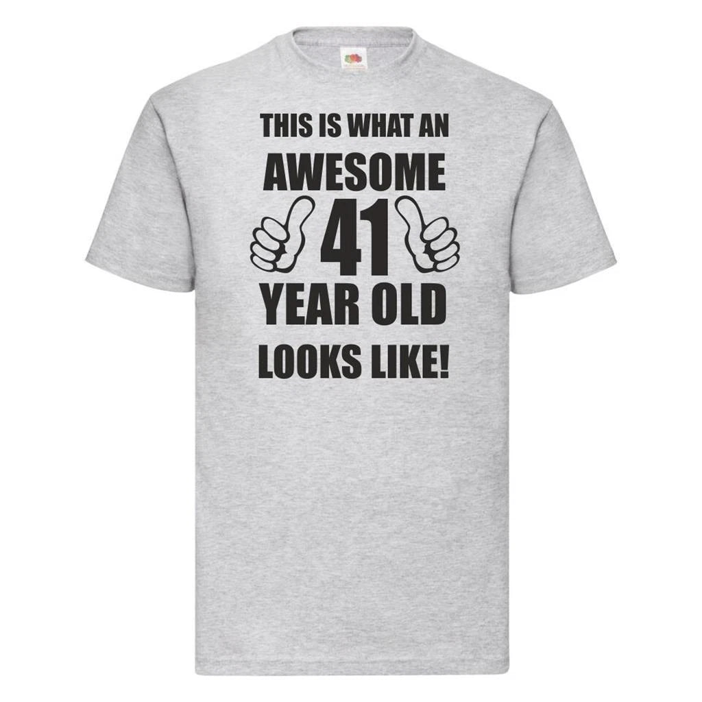 41st 41 Years Old Forty First Birthday Presents Mens Funny Awesome T-Shirt