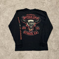 Vintage Sturgis Buffalo Chip Double Sided Long Sleeve Shirt Y2K Anvil Size M