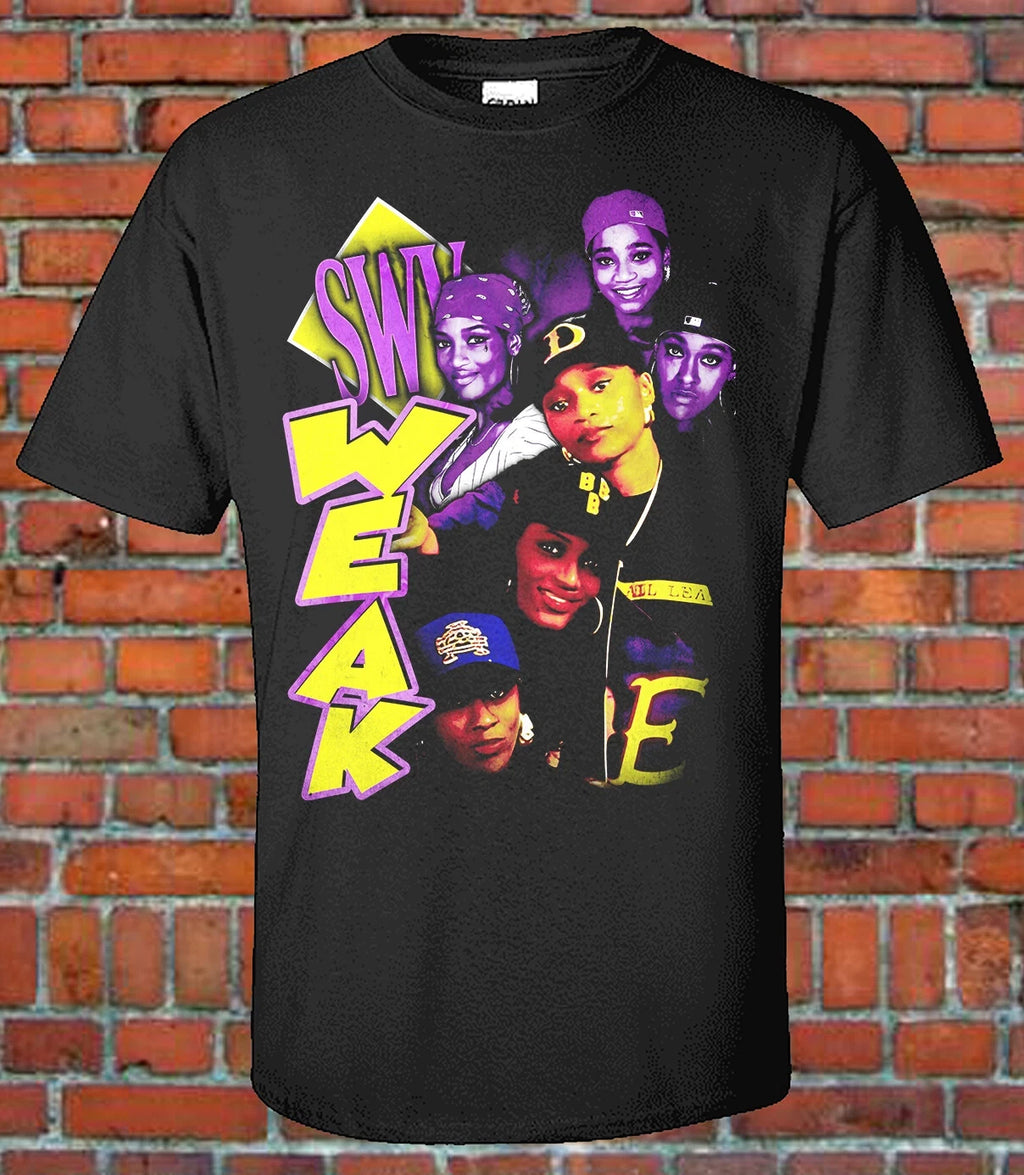 SWV Vintage 90s Bootleg R&B Graphic T-Shirt Music Girl Group Tee Unisex S-5XL