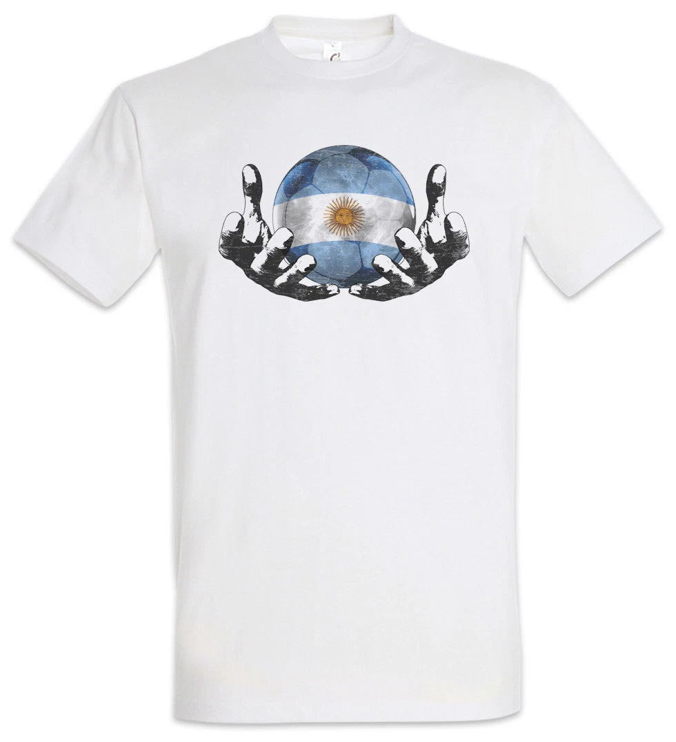 Argentina Football Magic Ball T-Shirt argentinean Soccer Flag World Championship