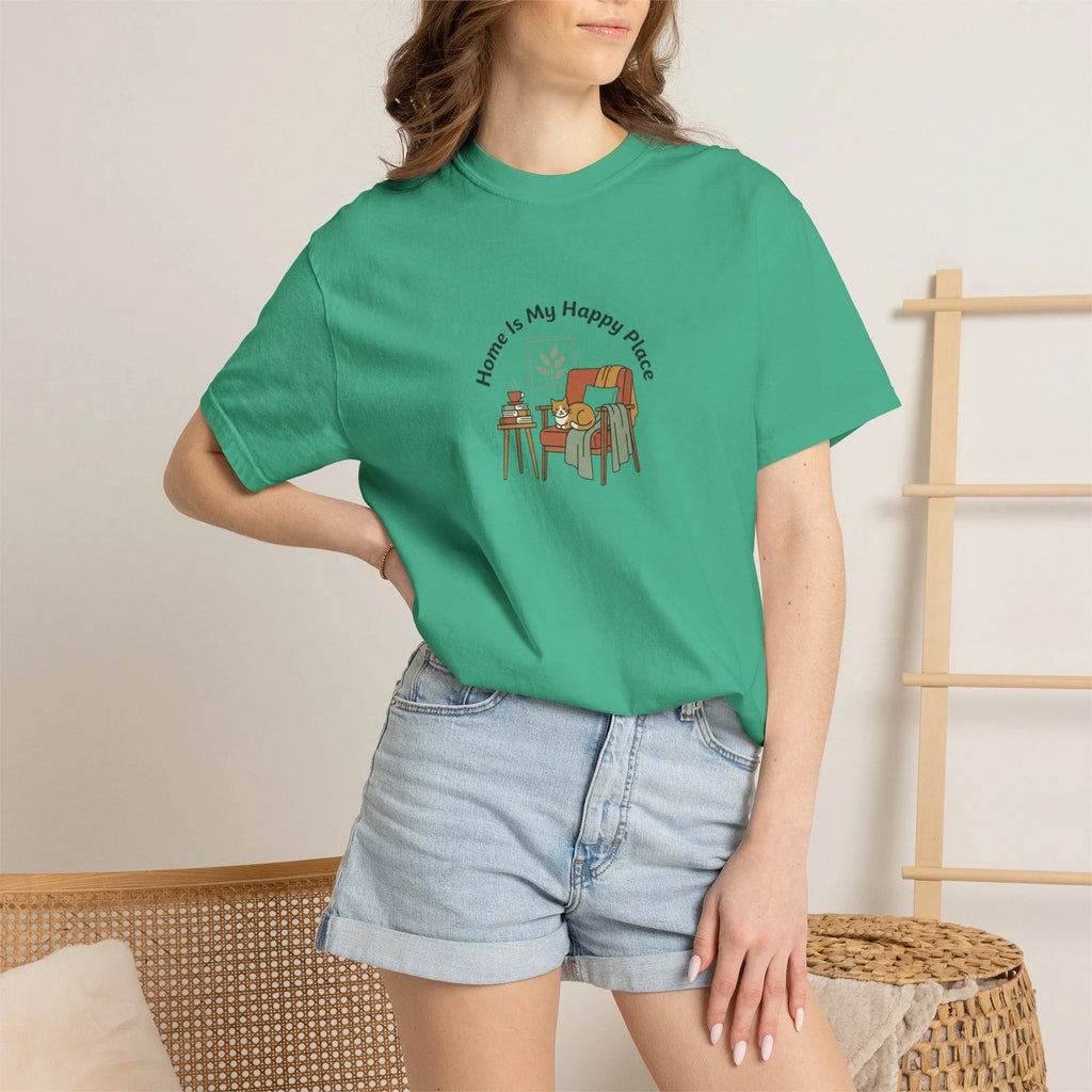 Home Is My Happy Place | Introvert Tee