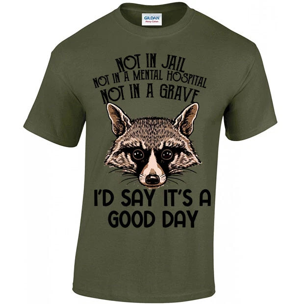 Not In Jail, Not In Hospital, Not In A Gave, I'd Say It's A Good Day, T-shirt