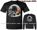 Digirods XRod Black Stallion Horse Race Extreme Hot Rod Cartoon Car T Shirt