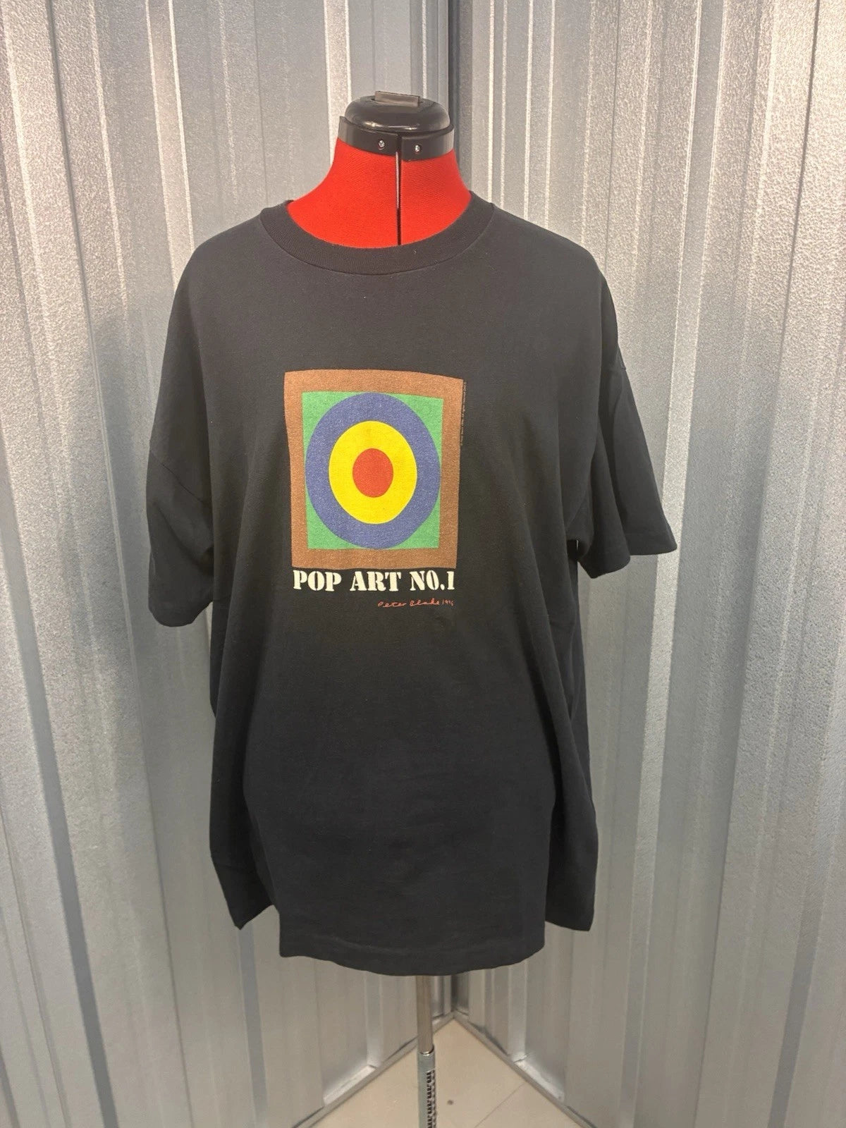 Vintage Peter Blake Pop Art No.1 T Shirt 1996 Screen Stars XL