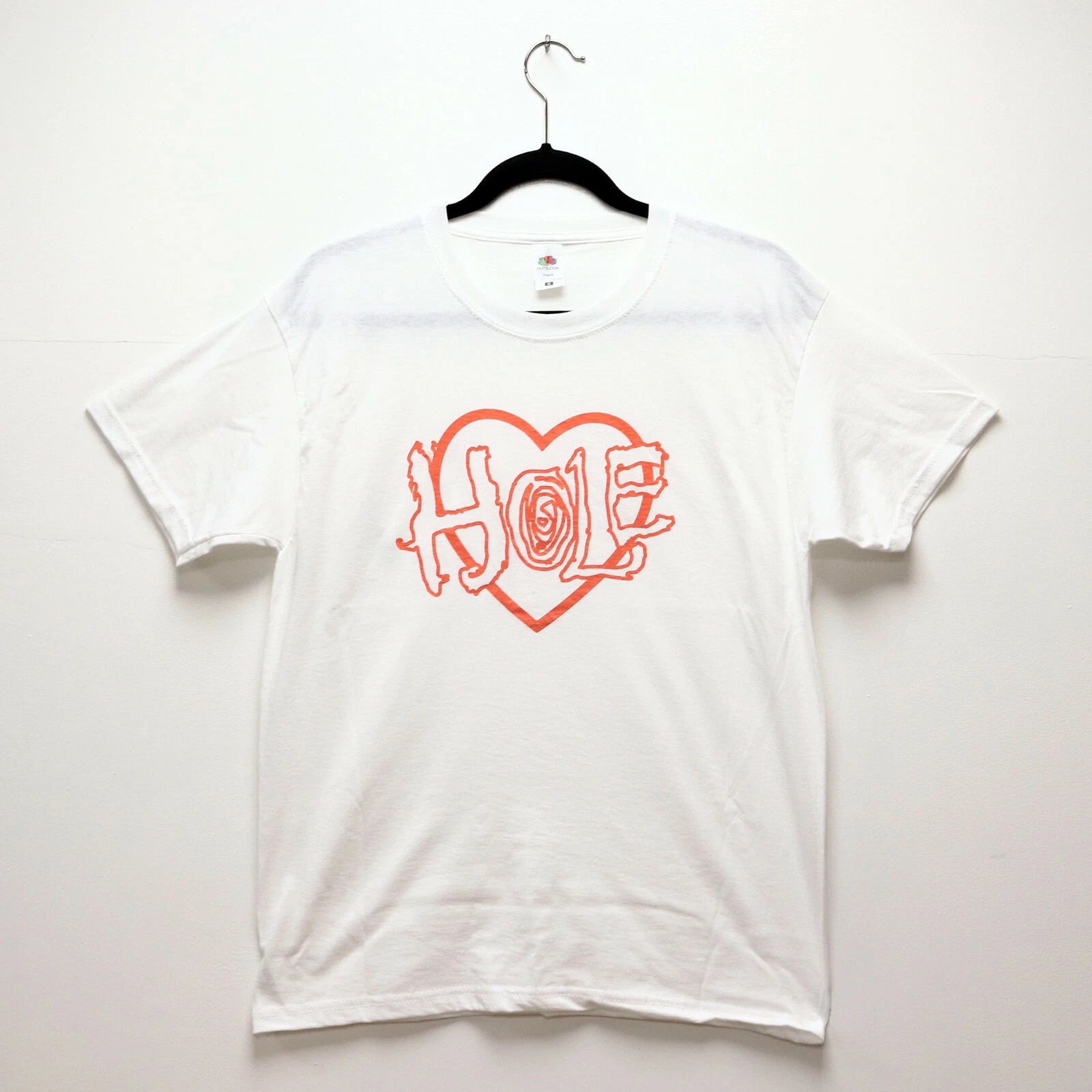 Hole - Logo White T-Shirt Courtney Love Grunge Punk Rock Distillers Nirvana