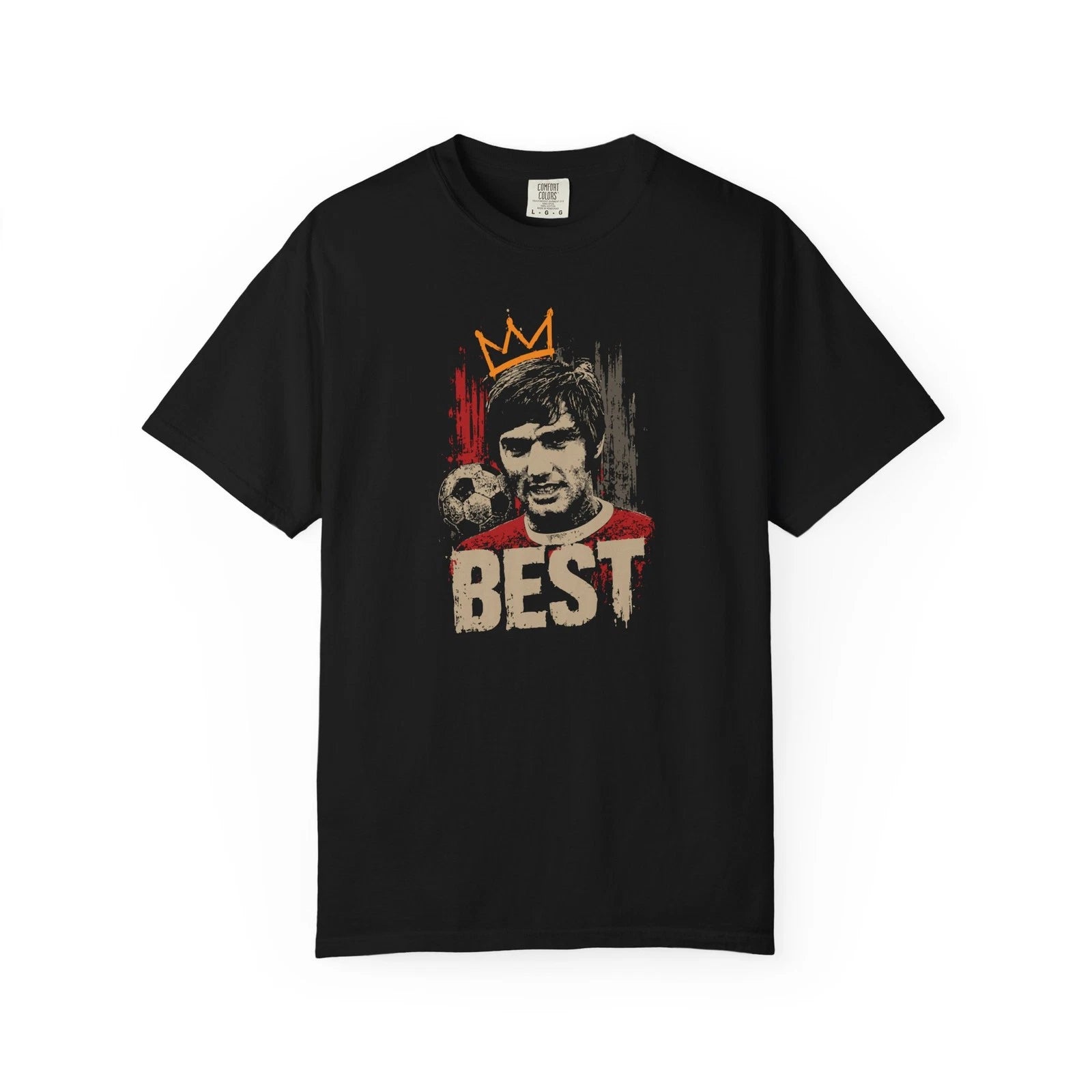 George Best Retro Soccer Tee Vintage Football Legend Graphic Shirt