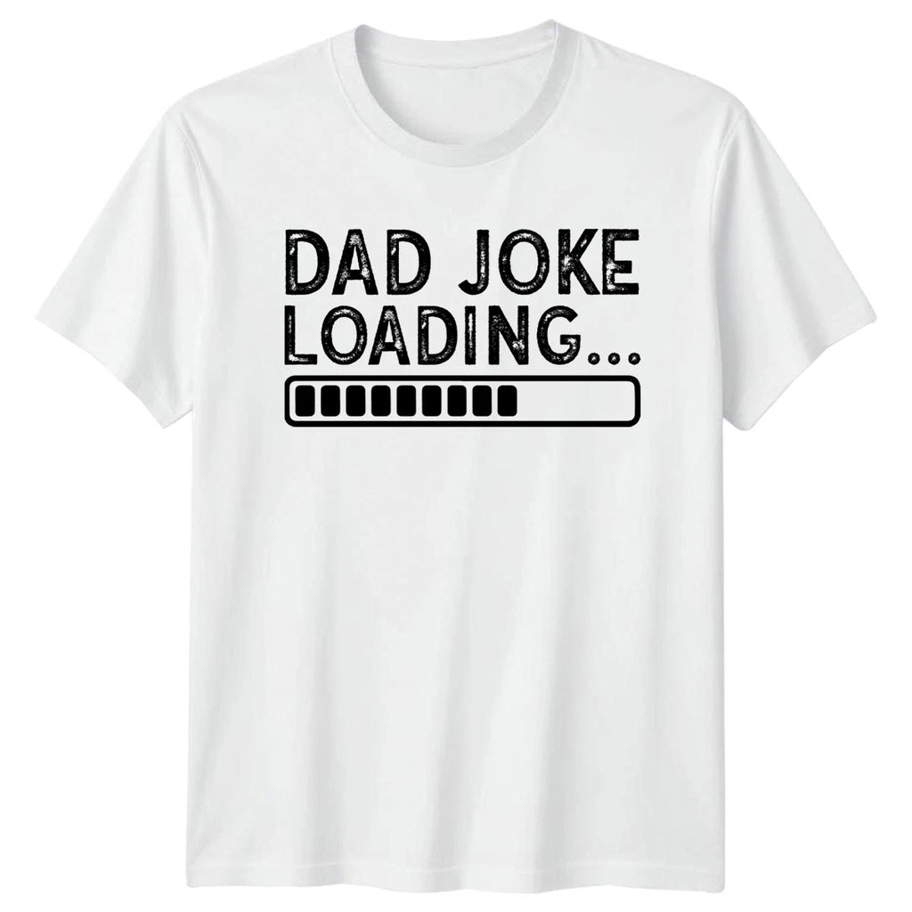 Dad Joke Loading Mens T-Shirt Humour Dad Fathers Day Gift For Him