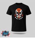 Cool Threads Mens T Shirt Hot Rod Skull 75 Graphic Black