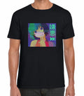 Sad Anime Girl Vaporwave Japanese Aesthetic Flex Cotton Men's Unisex T-shirt