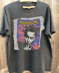 Bjork Singer Art Charcoal Cotton T Shirt Full Size