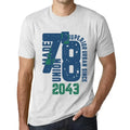 Men's Graphic T-Shirt Superior Urban Style Since 2043 Eco-Friendly Limited