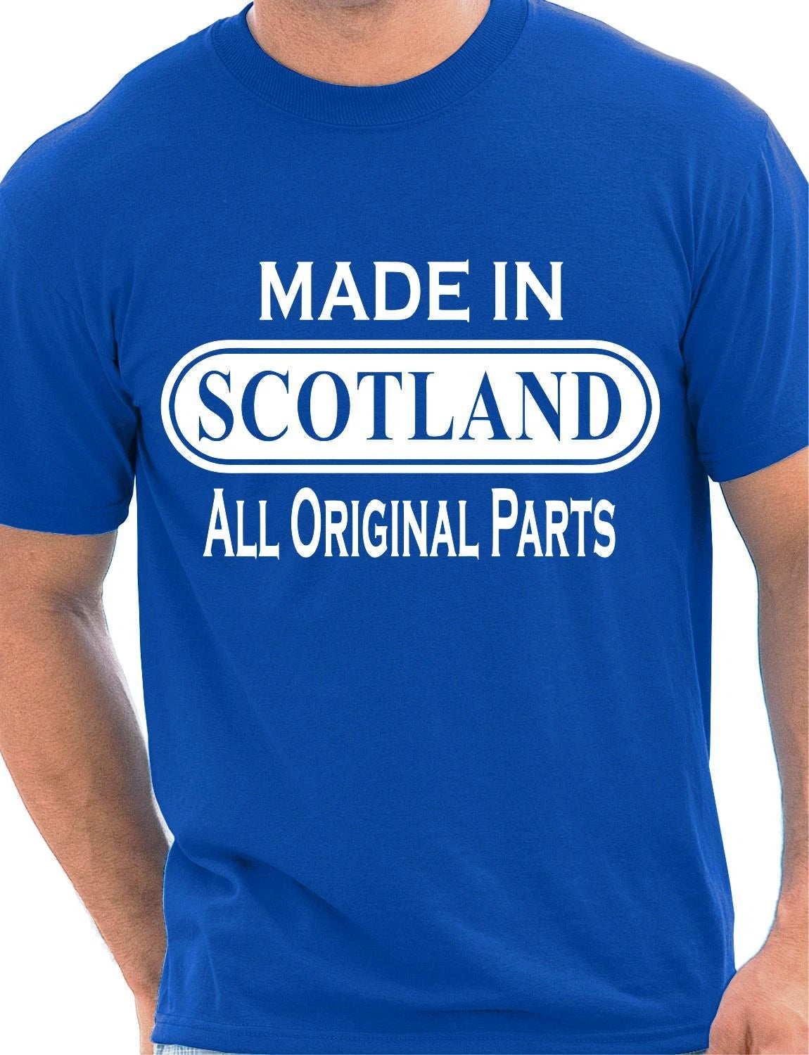 Made In Scotland Proud To Be Scottish  Gift Mens T-Shirt Size S-XXL
