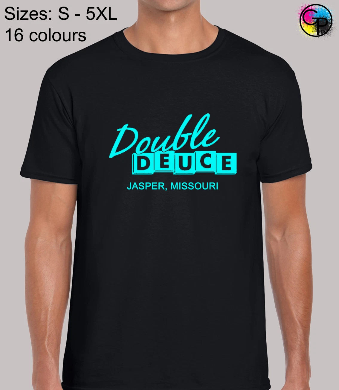 Double Deuce Roadhouse Classic Film Inspired Novelty Regular Fit T-Shirt for Men