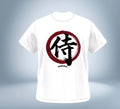 KANJI Collection – Samurai Spirit T-Shirt（White）Original Tokyo Treasures Japan