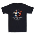 Hail Mary Full of Grace Punch the Devil Funny Meme Christian Retro Men's T-Shirt