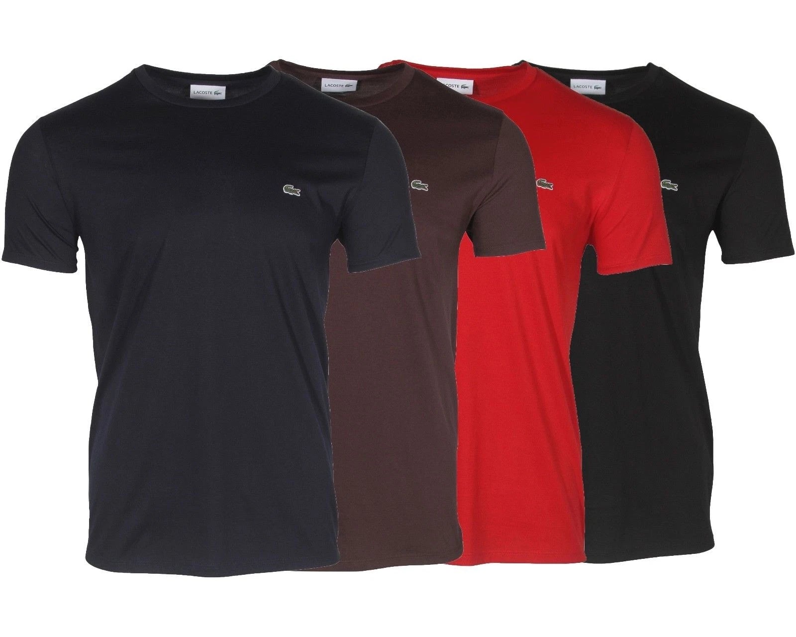 Lacoste Men's Crew Neck Pima Cotton Jersey T-Shirt
