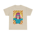 Sexy Retro PopArt Girl Vibrant Colors Unisex heavy cotton Tshirt