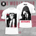 BTS World Tour 2026 ARIRANG x JIMIN AOP T-Shirt All Size